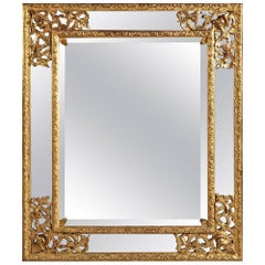 A Late 18th Century French Giltwood Mirror