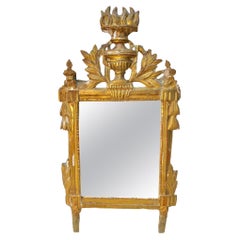 18th Century French Giltwood Wall Mirror
