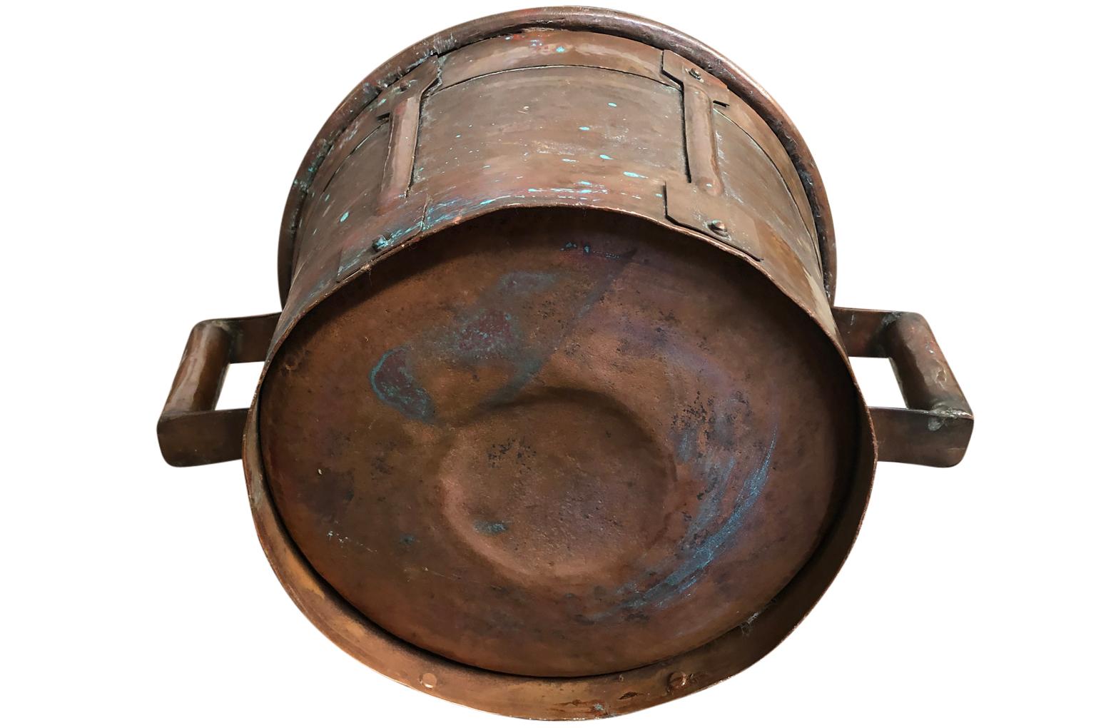 Copper 18th Century French Grain Measure For Sale