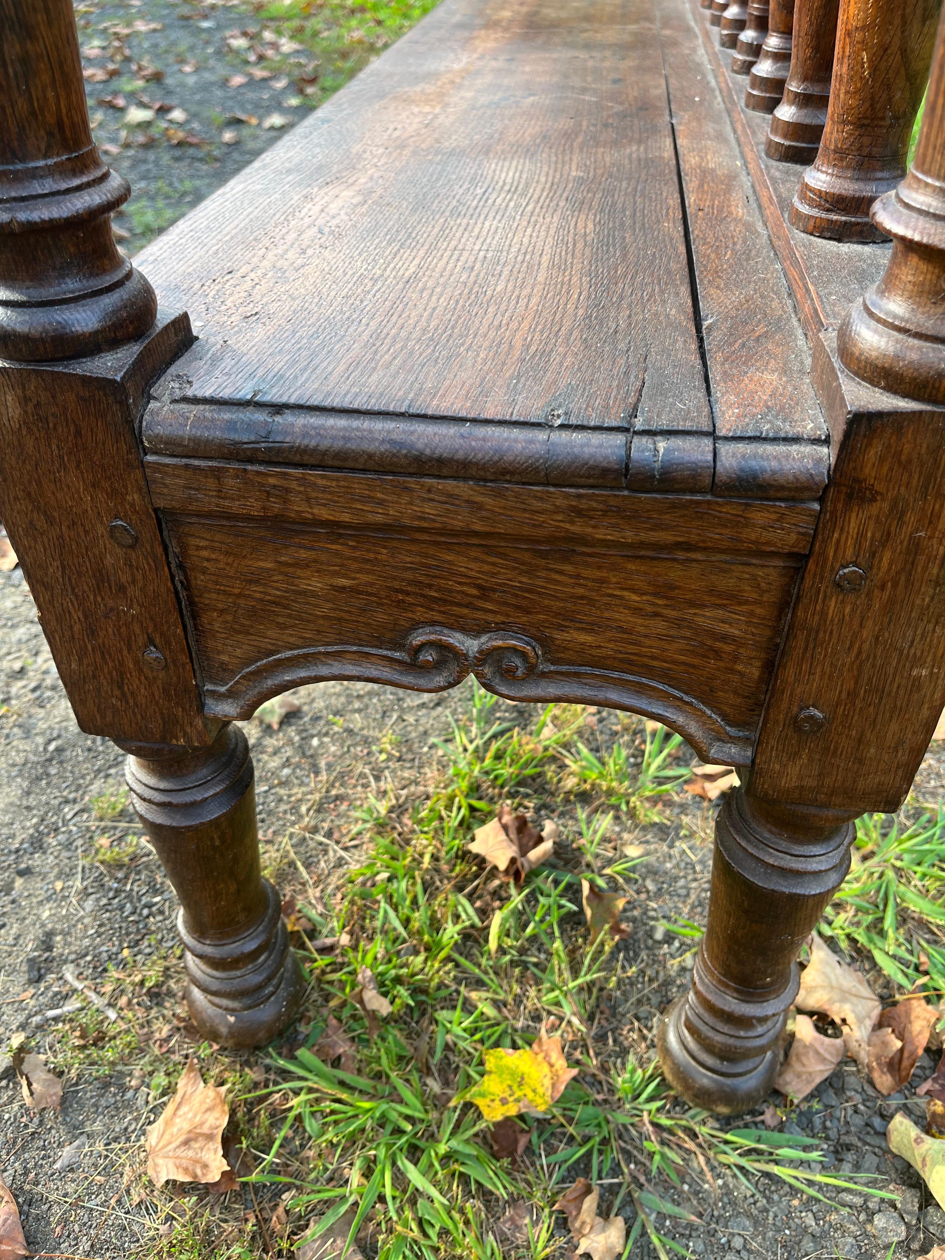 18th Century French Hall Bench 1