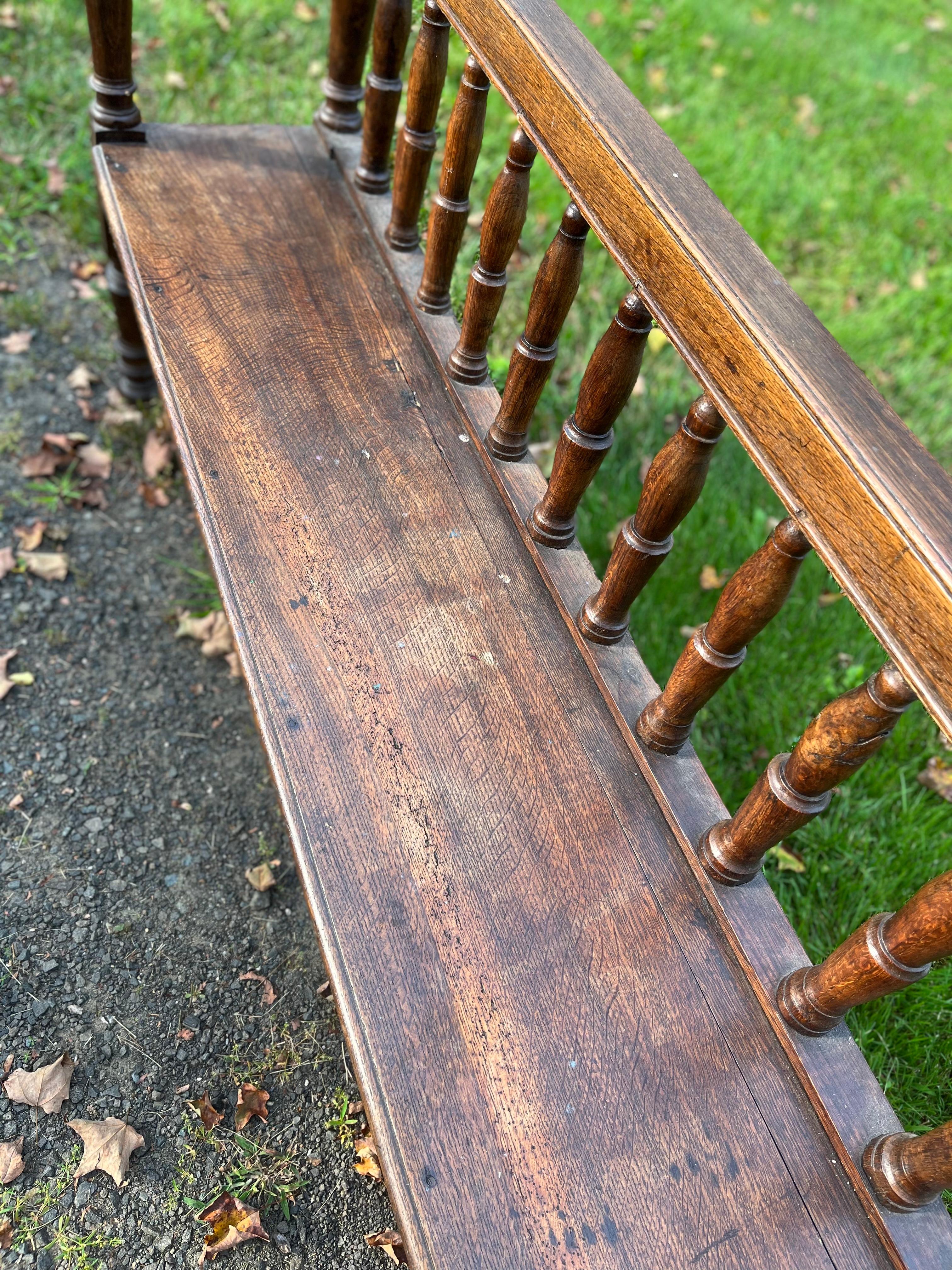 18th Century French Hall Bench 3