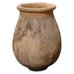 18. Jahrhundert Französisch Hand Crafted Terrakotta Olive Jar aus der Provence