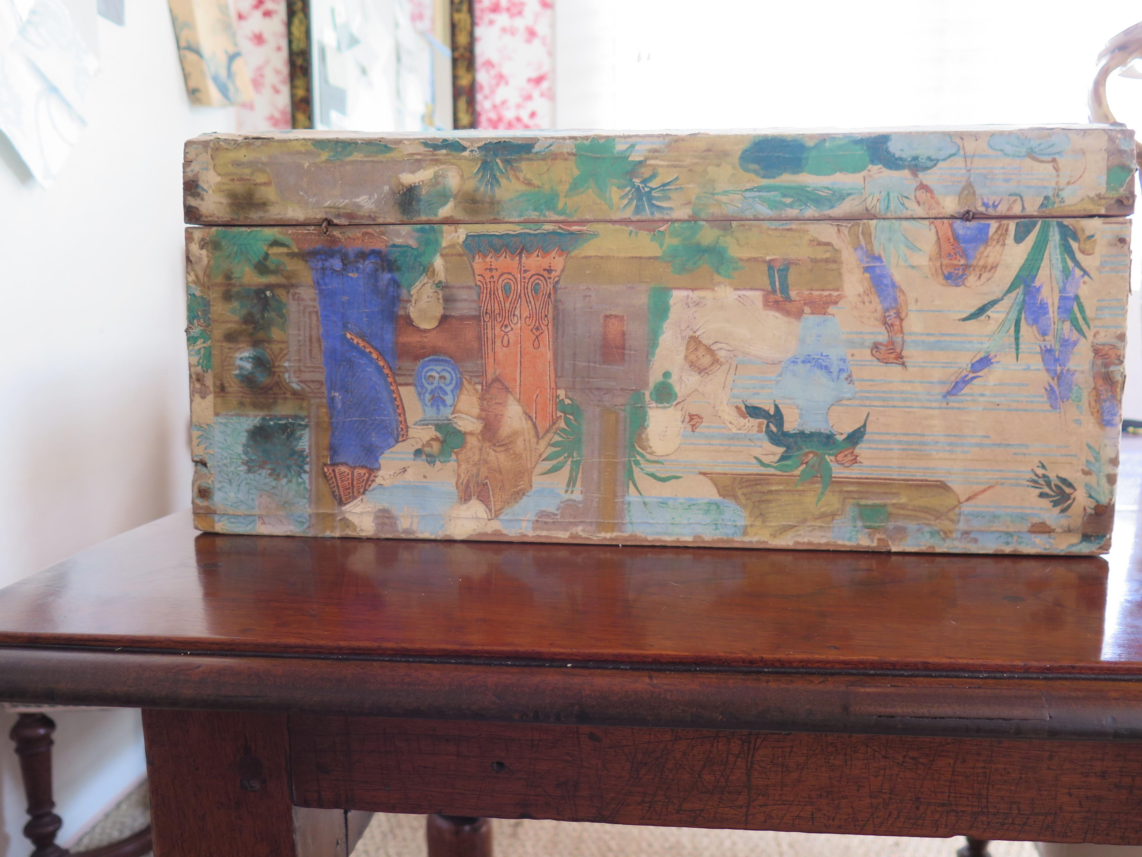 18th Century French Hand-Painted Wedding Box 2