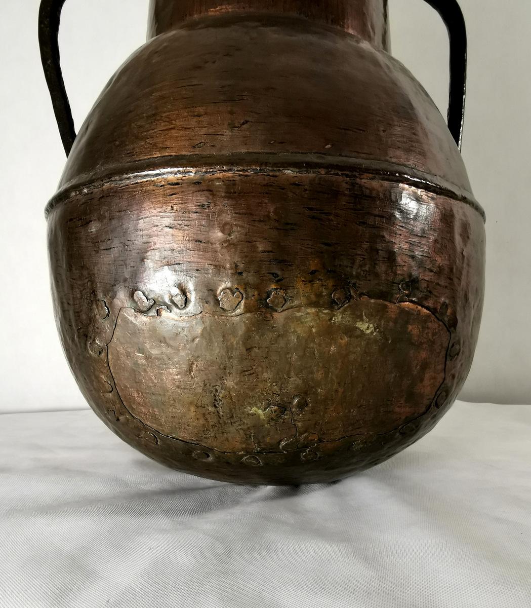 Französischer riesiger Kupfer-Wasserbehälter aus dem 18. Jahrhundert im Angebot 4