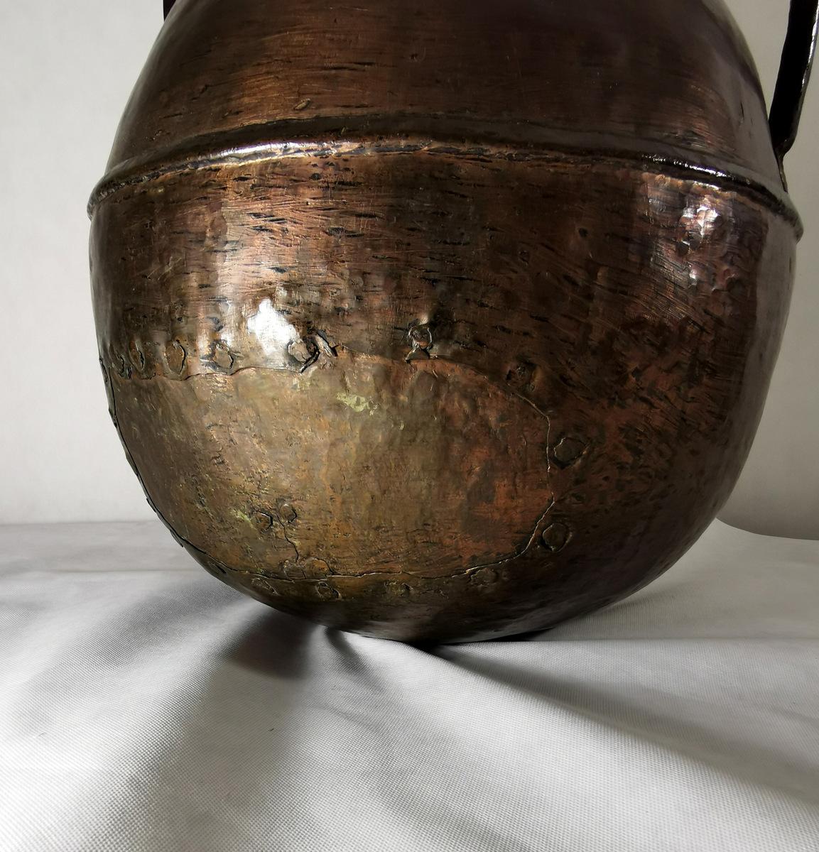 Französischer riesiger Kupfer-Wasserbehälter aus dem 18. Jahrhundert im Angebot 5