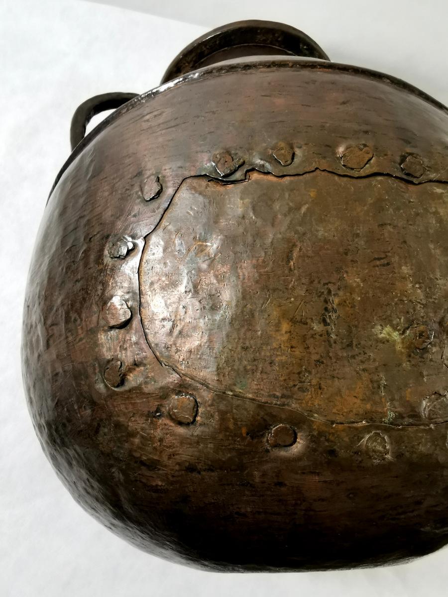 Französischer riesiger Kupfer-Wasserbehälter aus dem 18. Jahrhundert im Angebot 7