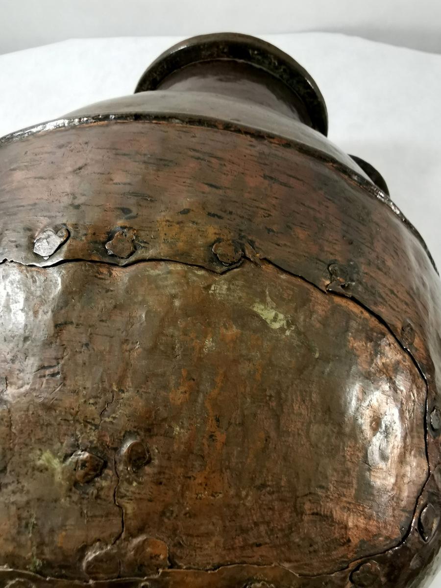 Französischer riesiger Kupfer-Wasserbehälter aus dem 18. Jahrhundert im Angebot 8