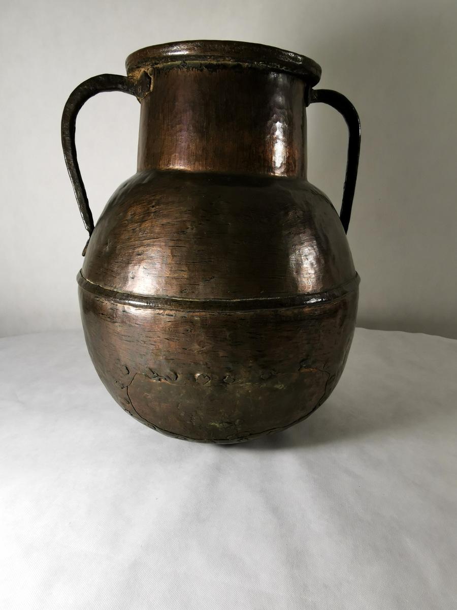 Französischer riesiger Kupfer-Wasserbehälter aus dem 18. Jahrhundert im Angebot 3
