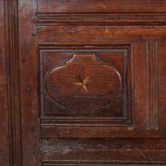 18th Century French Inlaid Chestnut and Oak Coffer Blanket Chest