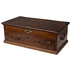 18th Century French Jewelry Walnut Box