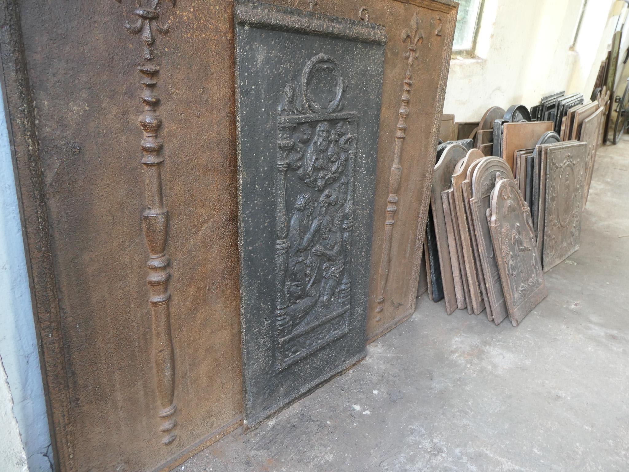 18th Century French 'John the Baptist' Fireback For Sale 5