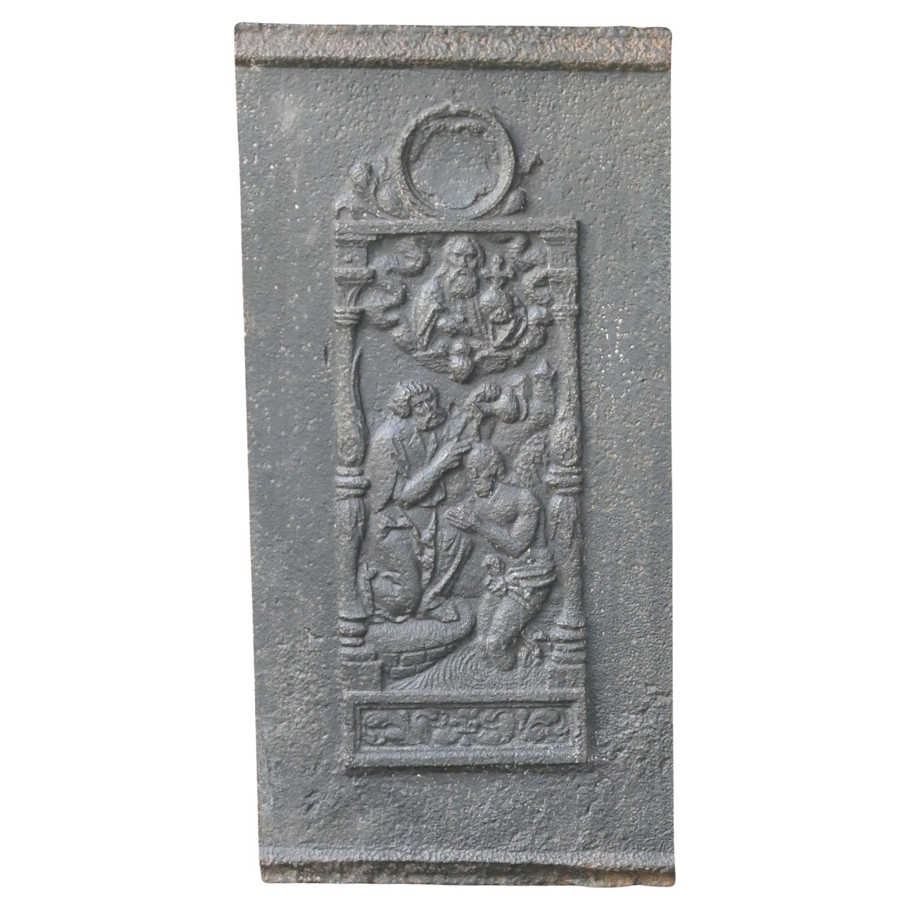 18th Century French 'John the Baptist' Fireback