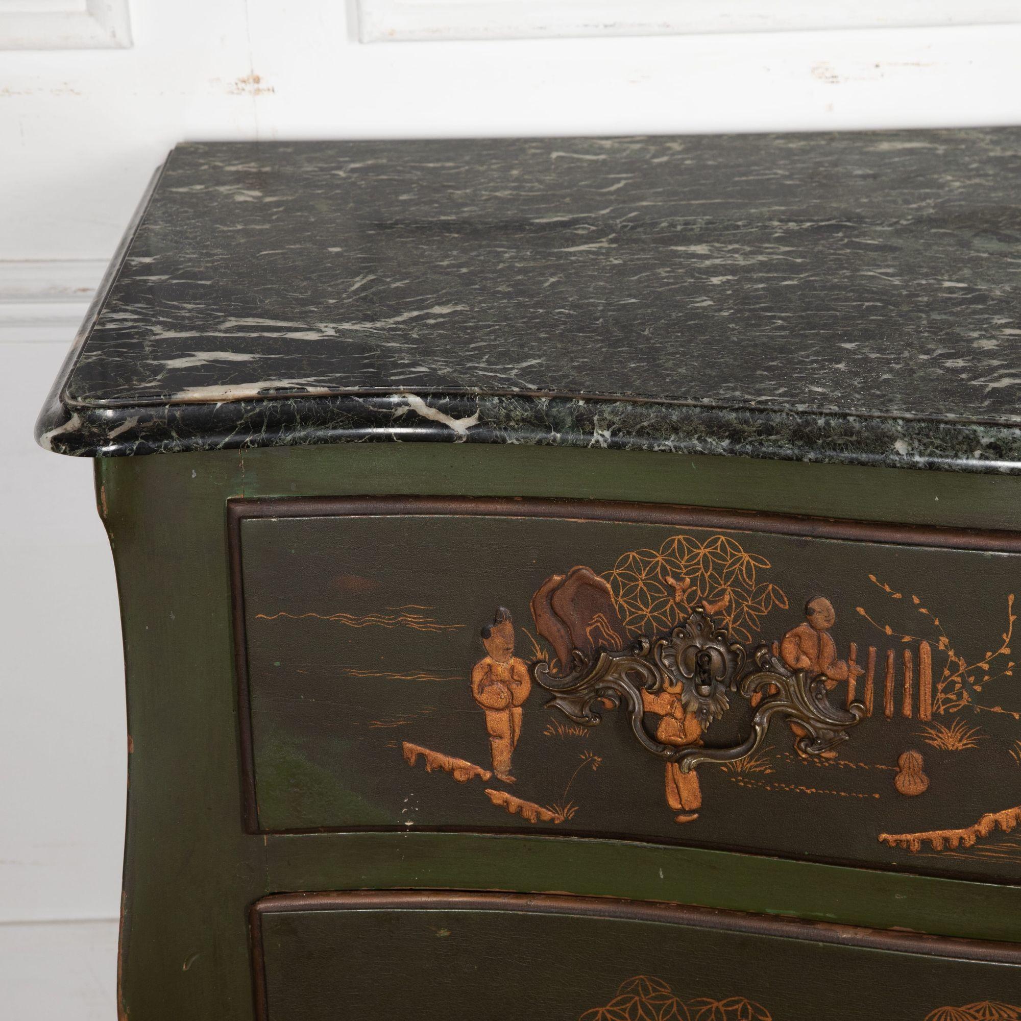 18th Century French Lacquered Commode For Sale 5
