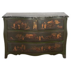 Antique 18th Century French Lacquered Commode
