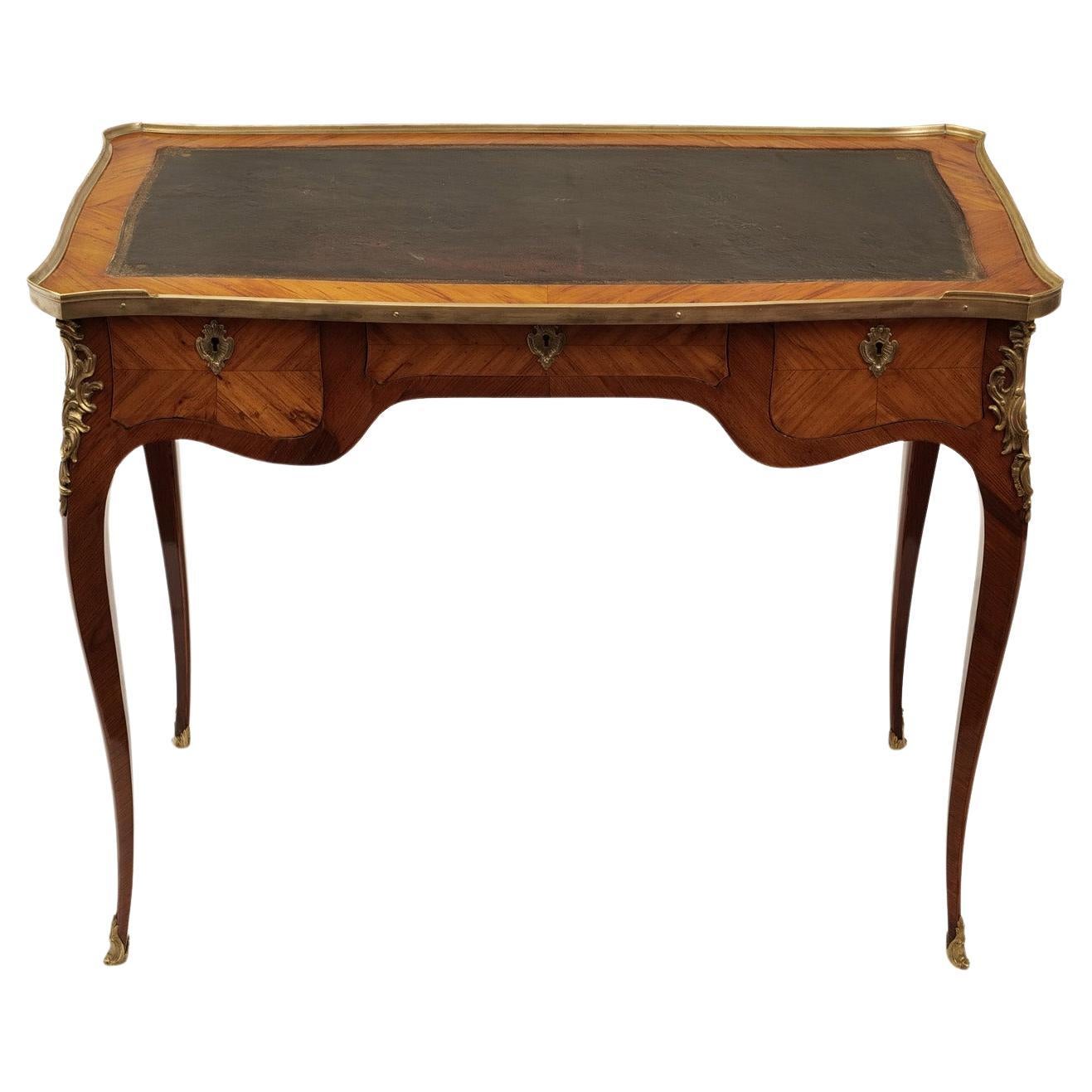 18th Century French Lady's Secretaire Rosewood Veneer For Sale