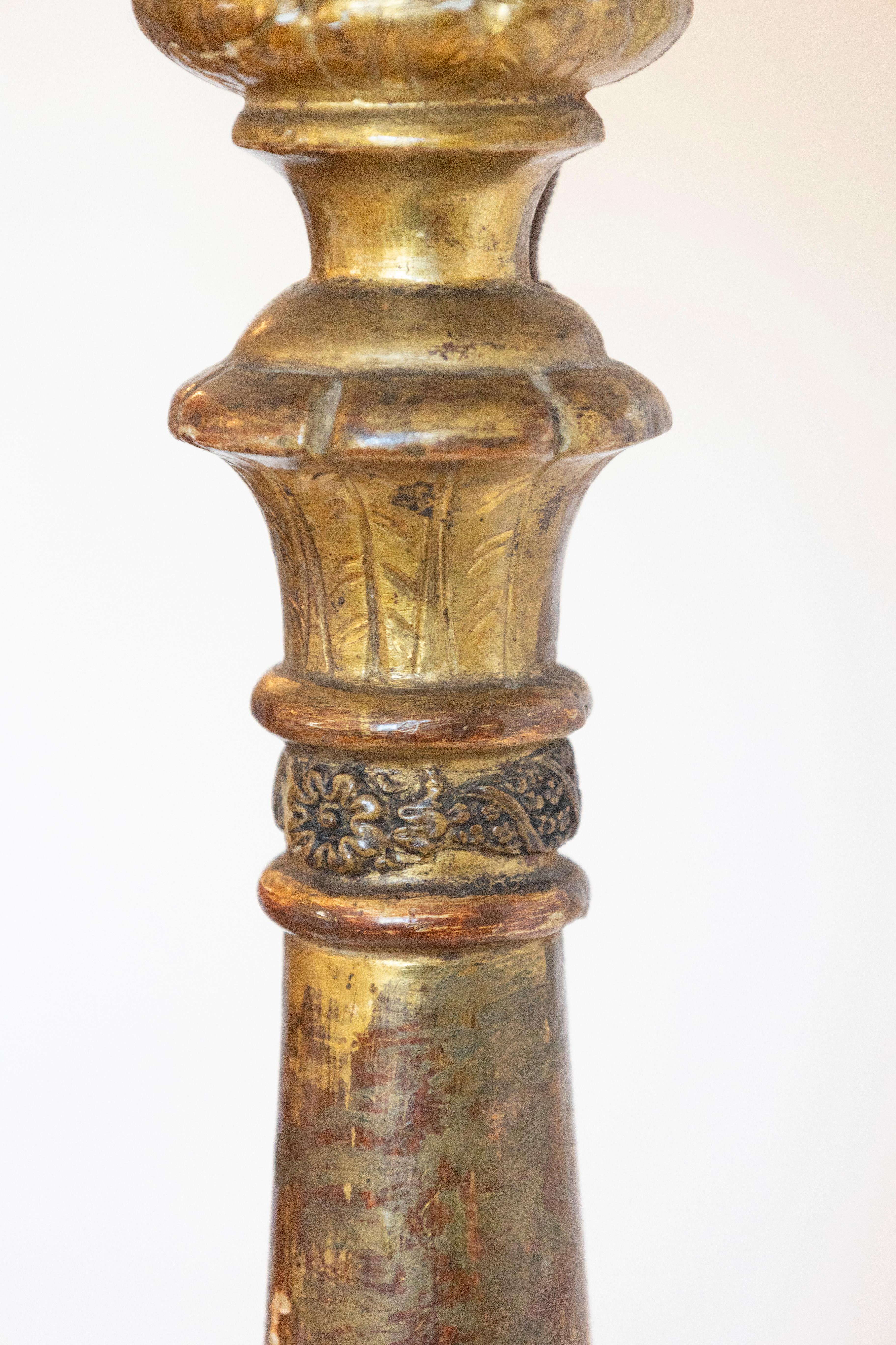 Doré Lampe française du 18e siècle en vente