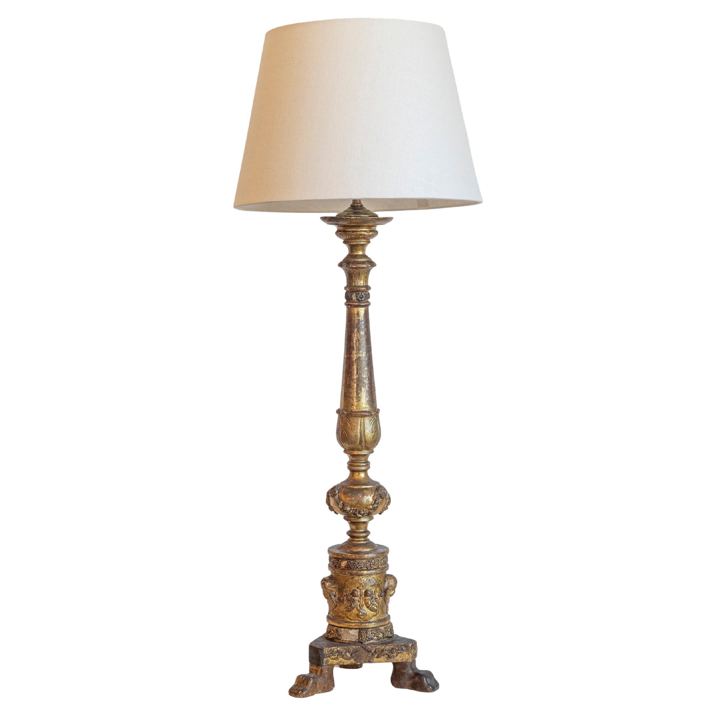 Lampe française du 18e siècle