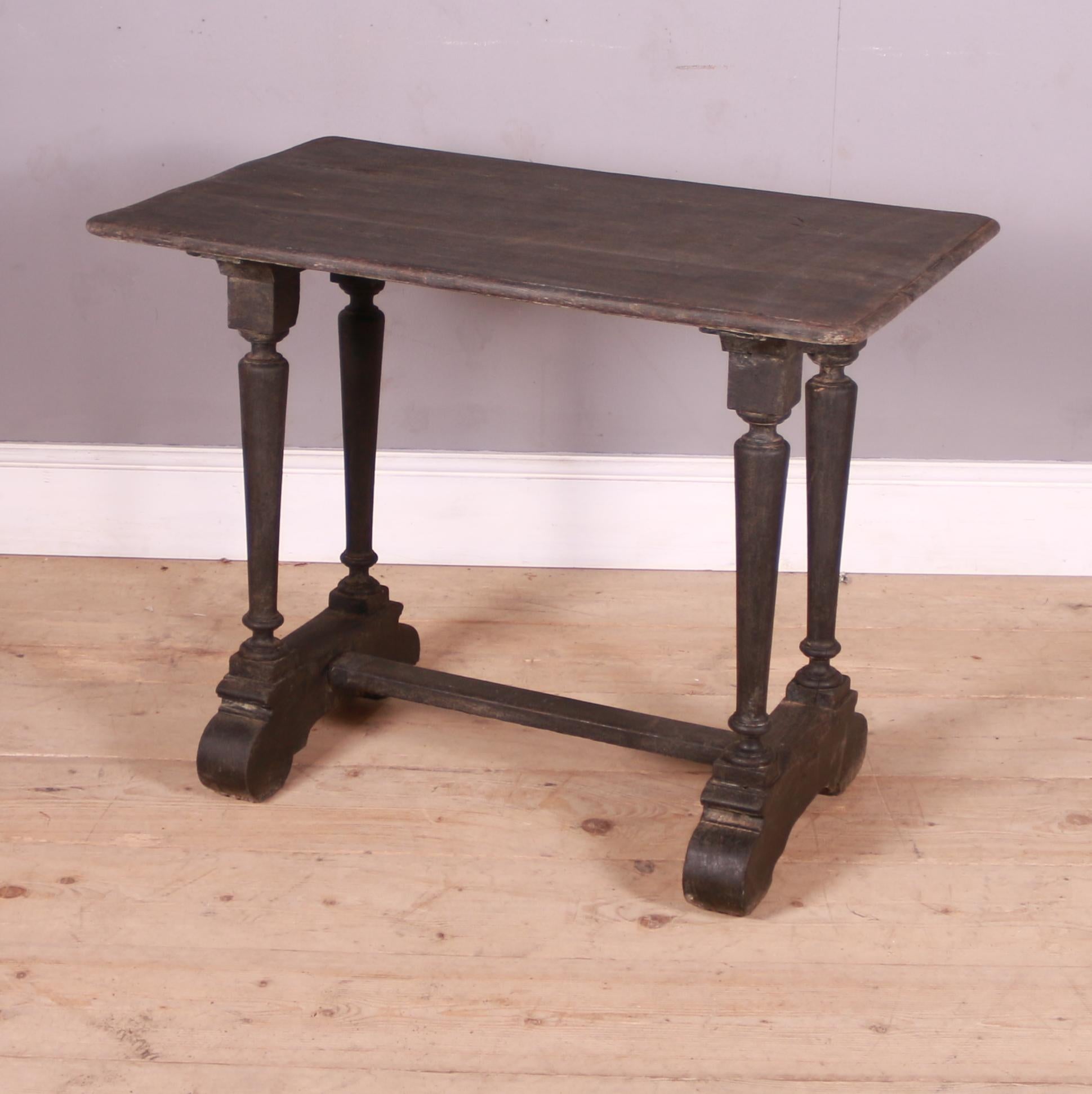 Oak 18th Century French Lamp Table For Sale