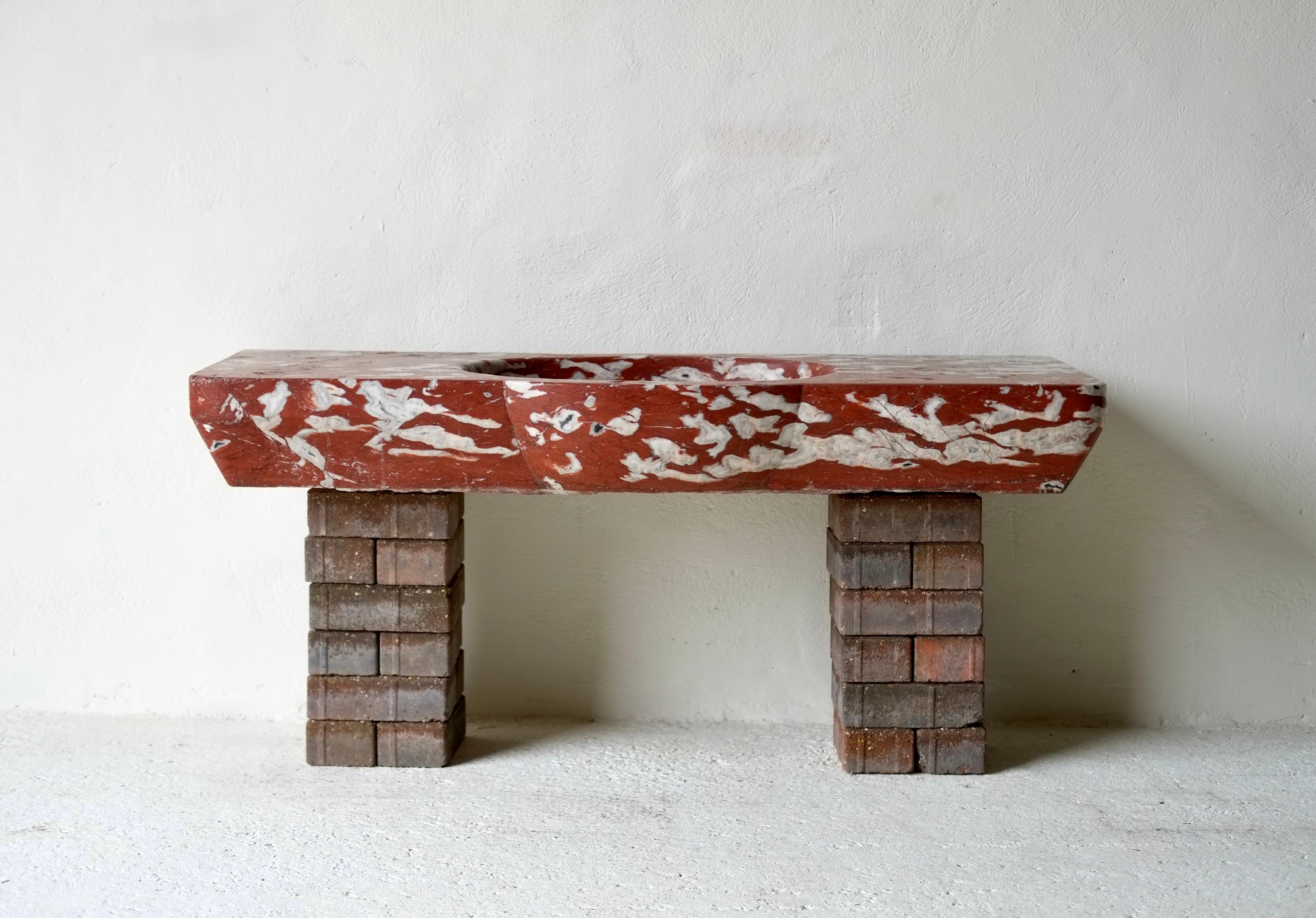 18th Century French Languedoc Marble Sink For Sale 11