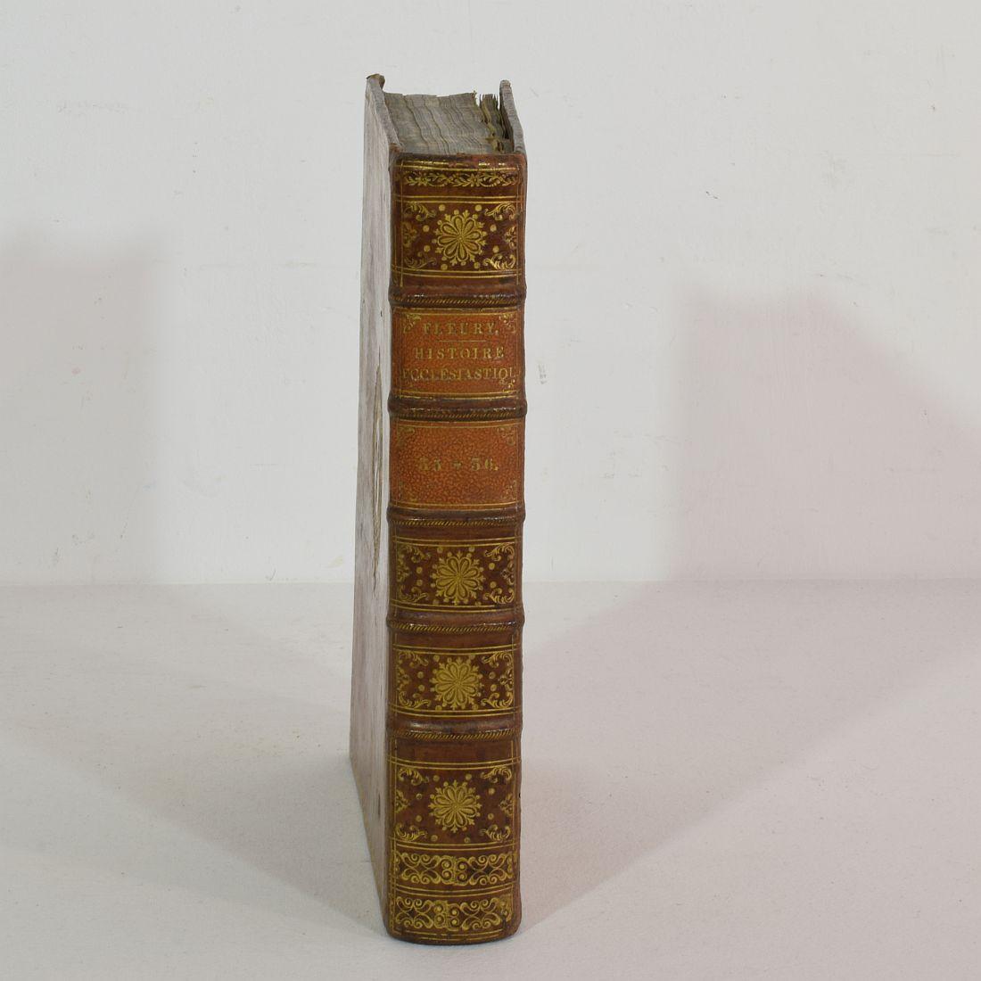 18th Century French Leather Keepsake, Secret Hiding Book 'Box' 7