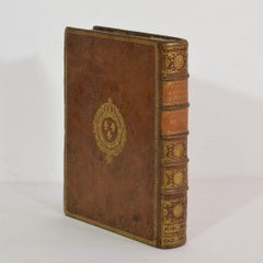 18th Century French Leather Keepsake, Secret Hiding Book 'Box'