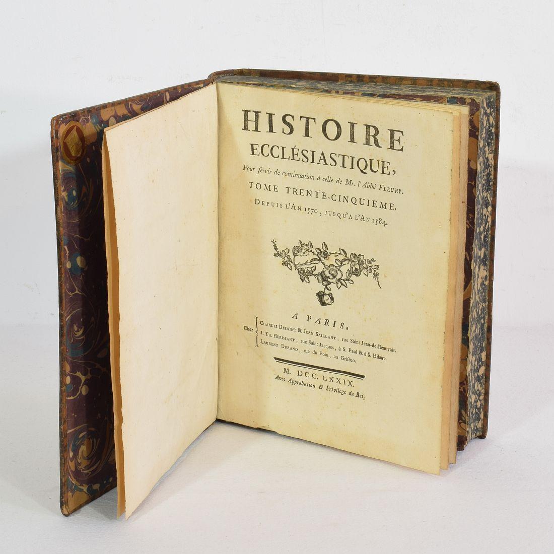 18th Century French Leather Keepsake, Secret Hiding Book 'Box' 1