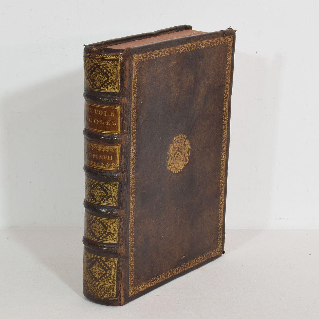 18th Century French Leather Keepsake, Secret Hiding Book 'Box' 2