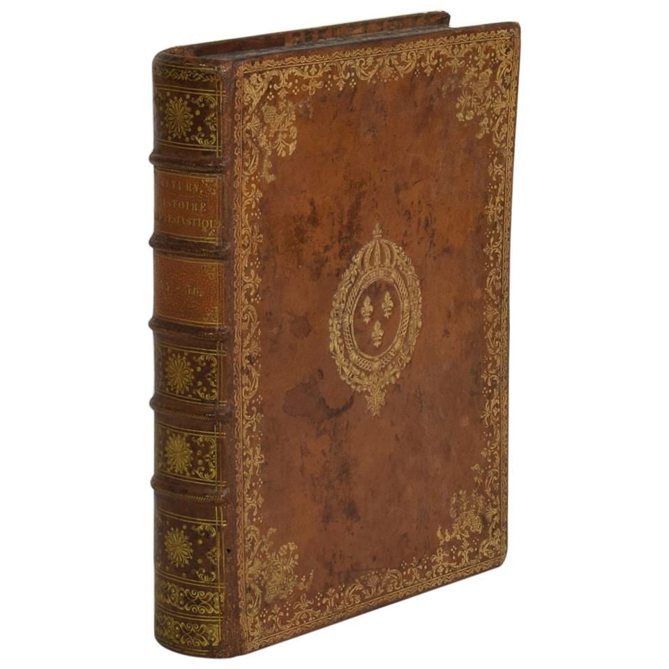 18th Century French Leather Keepsake, Secret Hiding Book 'Box'