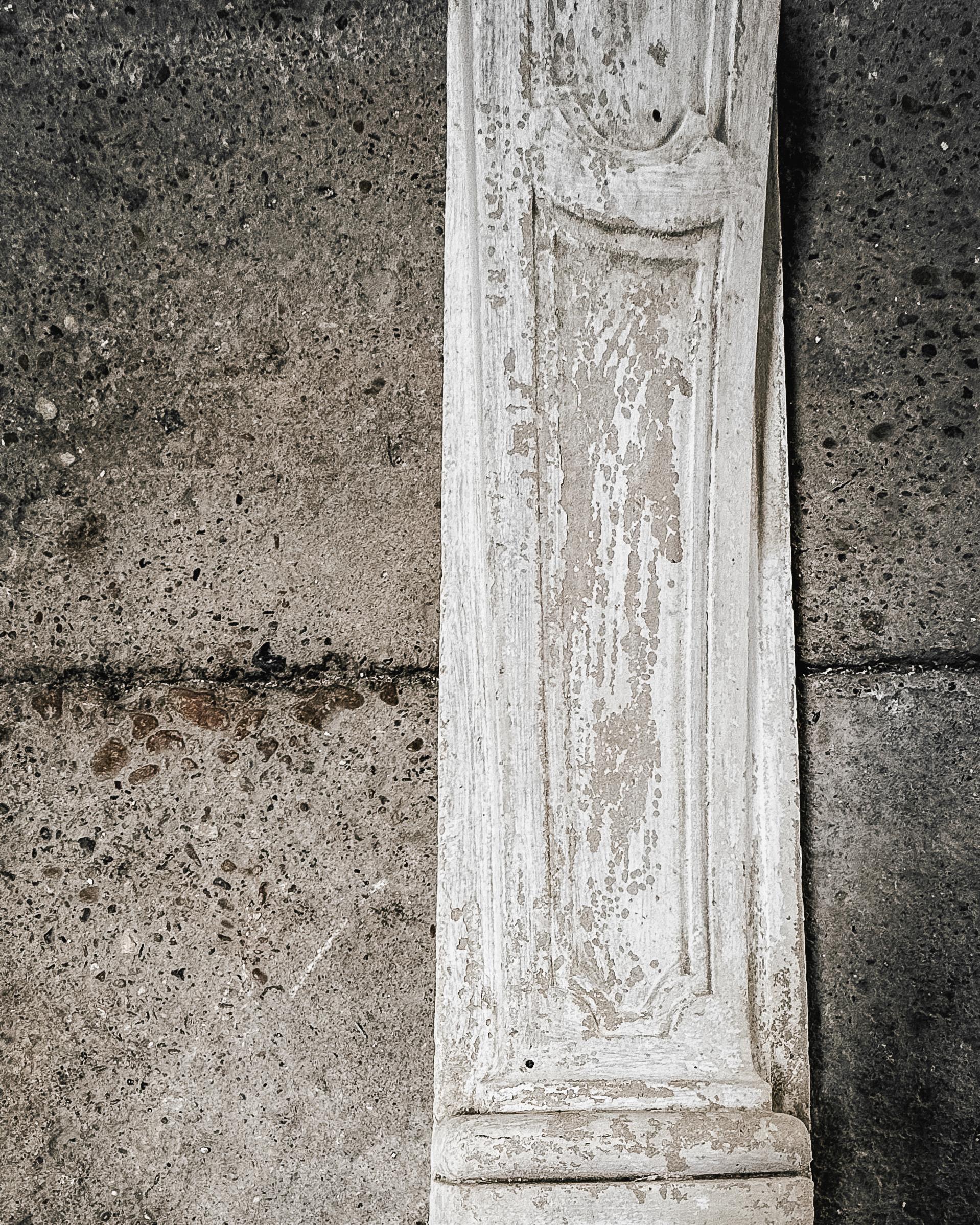 18th Century French Limestone Fireplace Mantel with Shell Detail For Sale 13