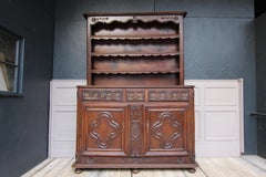 Buffet Lorraine Vaisselier français du 18ème siècle en chêne