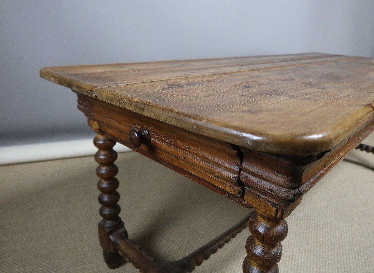 18th century French Louis XIII Pine Historical Table For Sale 7