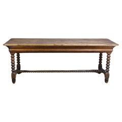 Antique 18th century French Louis XIII Pine Historical Table