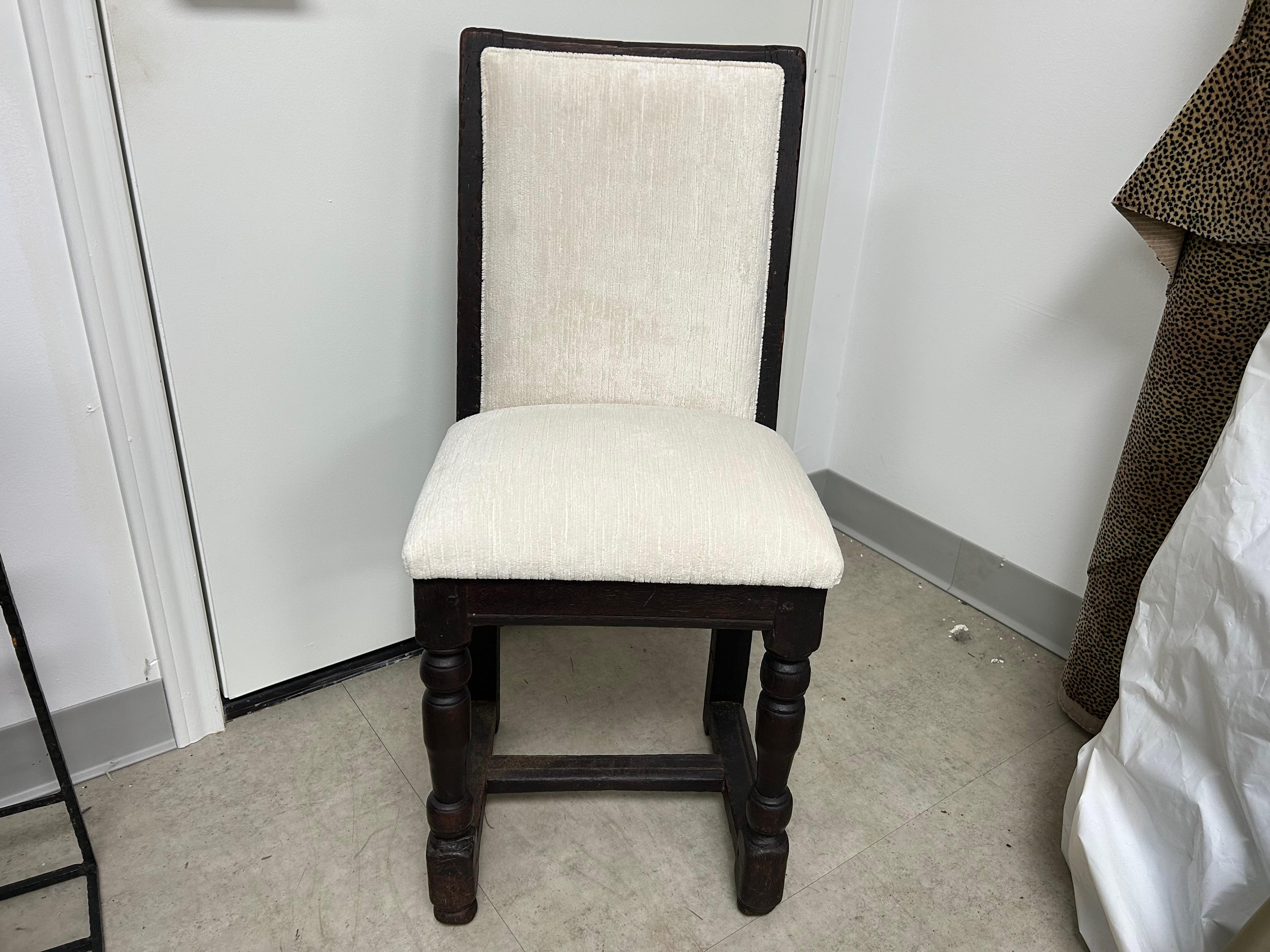18th Century French Louis XIII Style Children's Chair In Good Condition For Sale In Houston, TX
