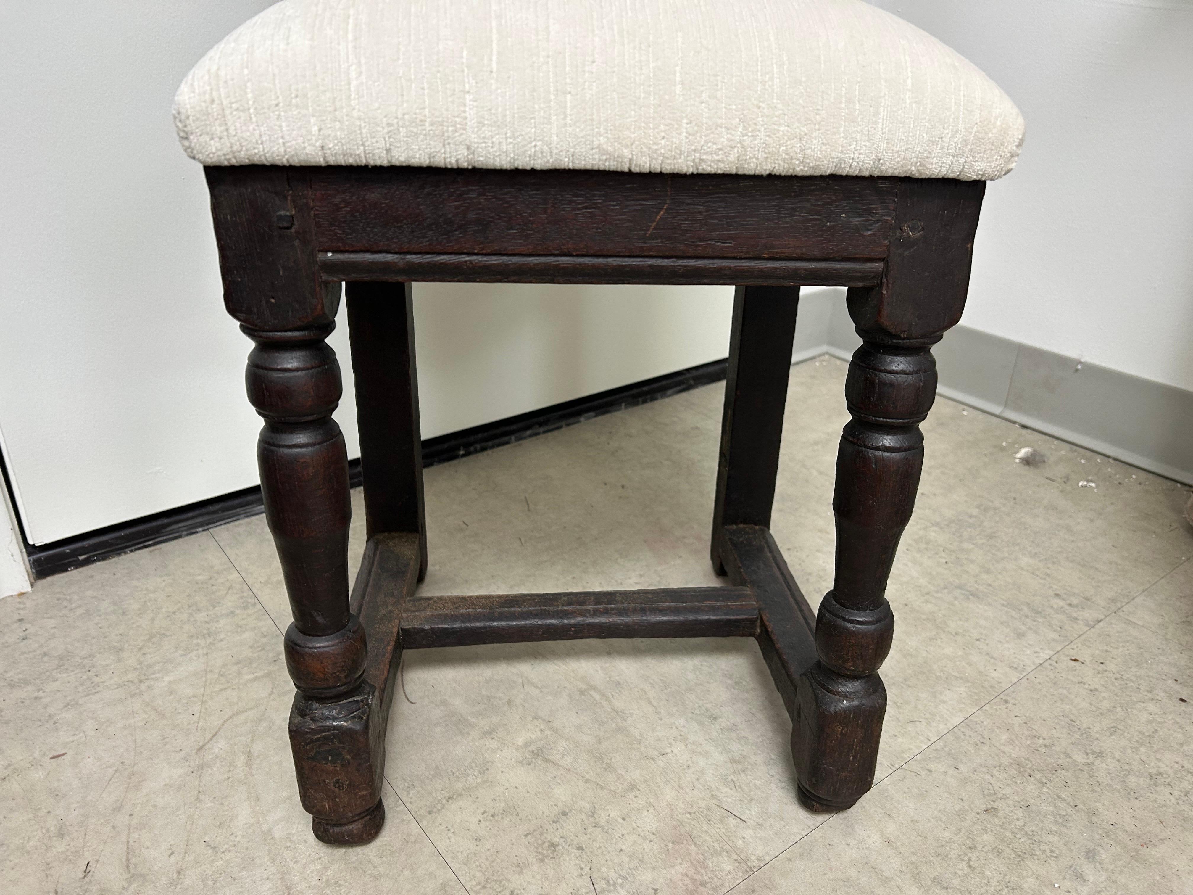 18th Century and Earlier 18th Century French Louis XIII Style Children's Chair For Sale