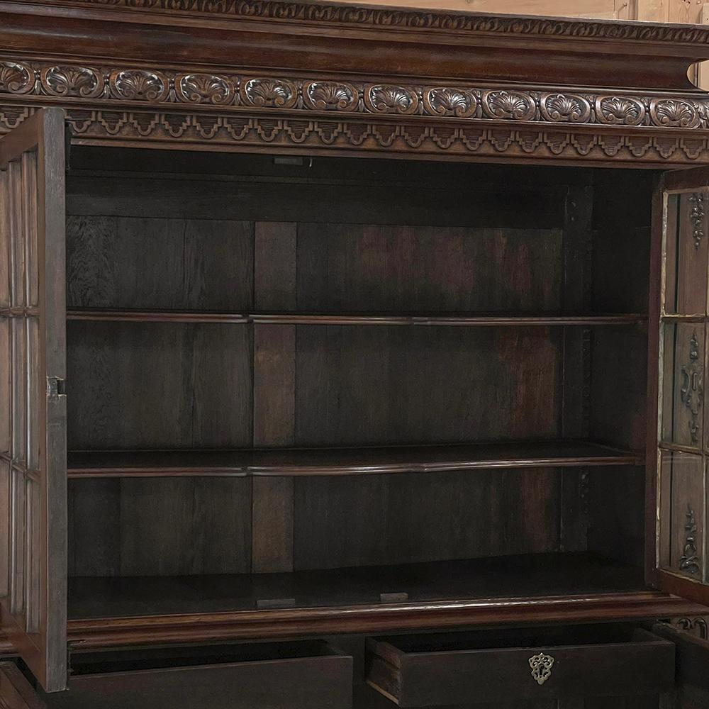 Bibliothèque française du XVIIIe siècle de style Louis XIV, Vitrine en vente 1