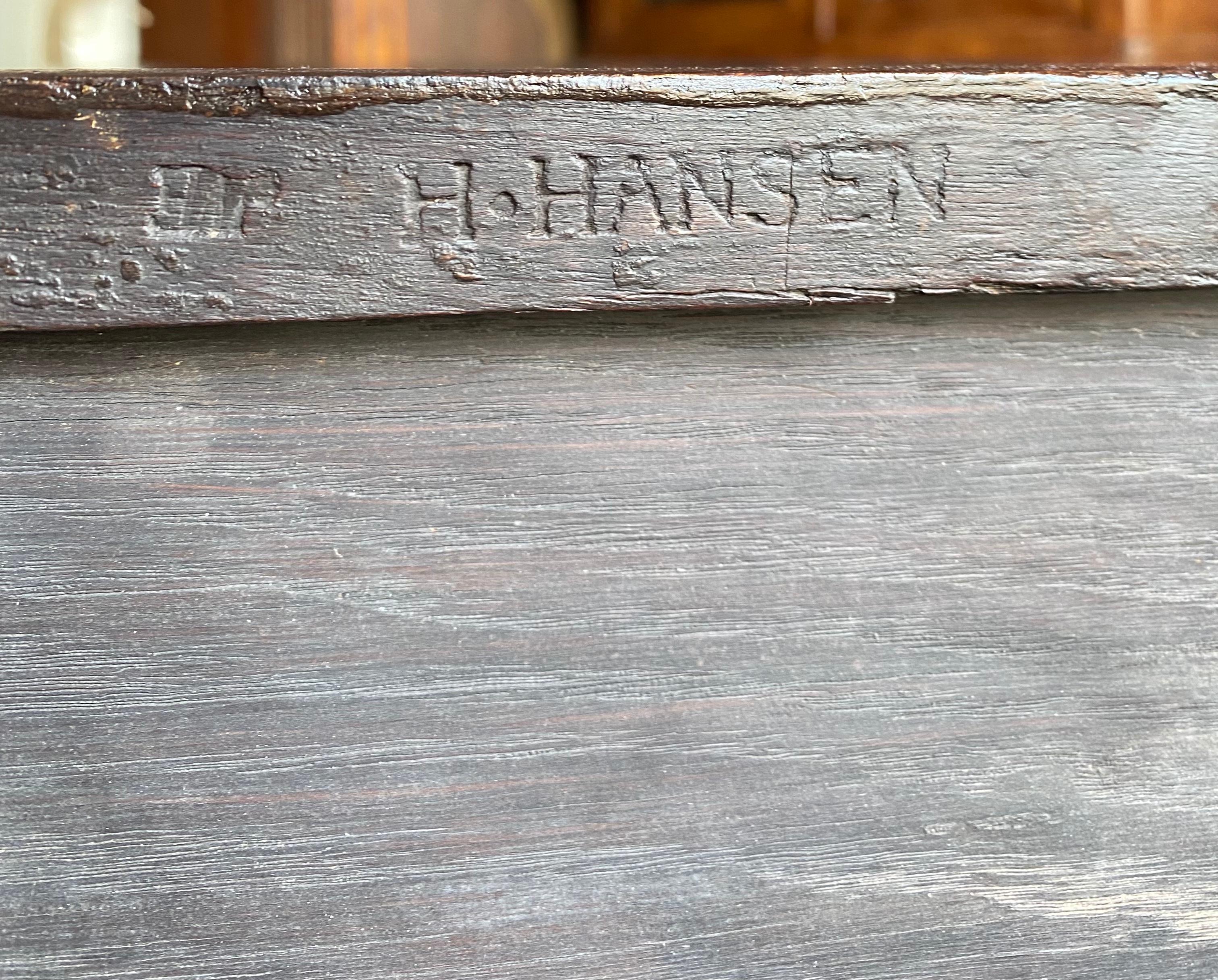 Cassettone francese Luigi XIV del XVIII secolo, JME H. H. Hansen in vendita 13