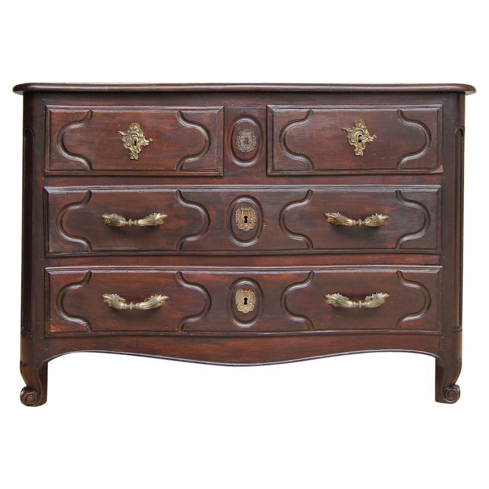 18th Century French Louis XIV Chest of Drawers, JME H. Hansen For Sale