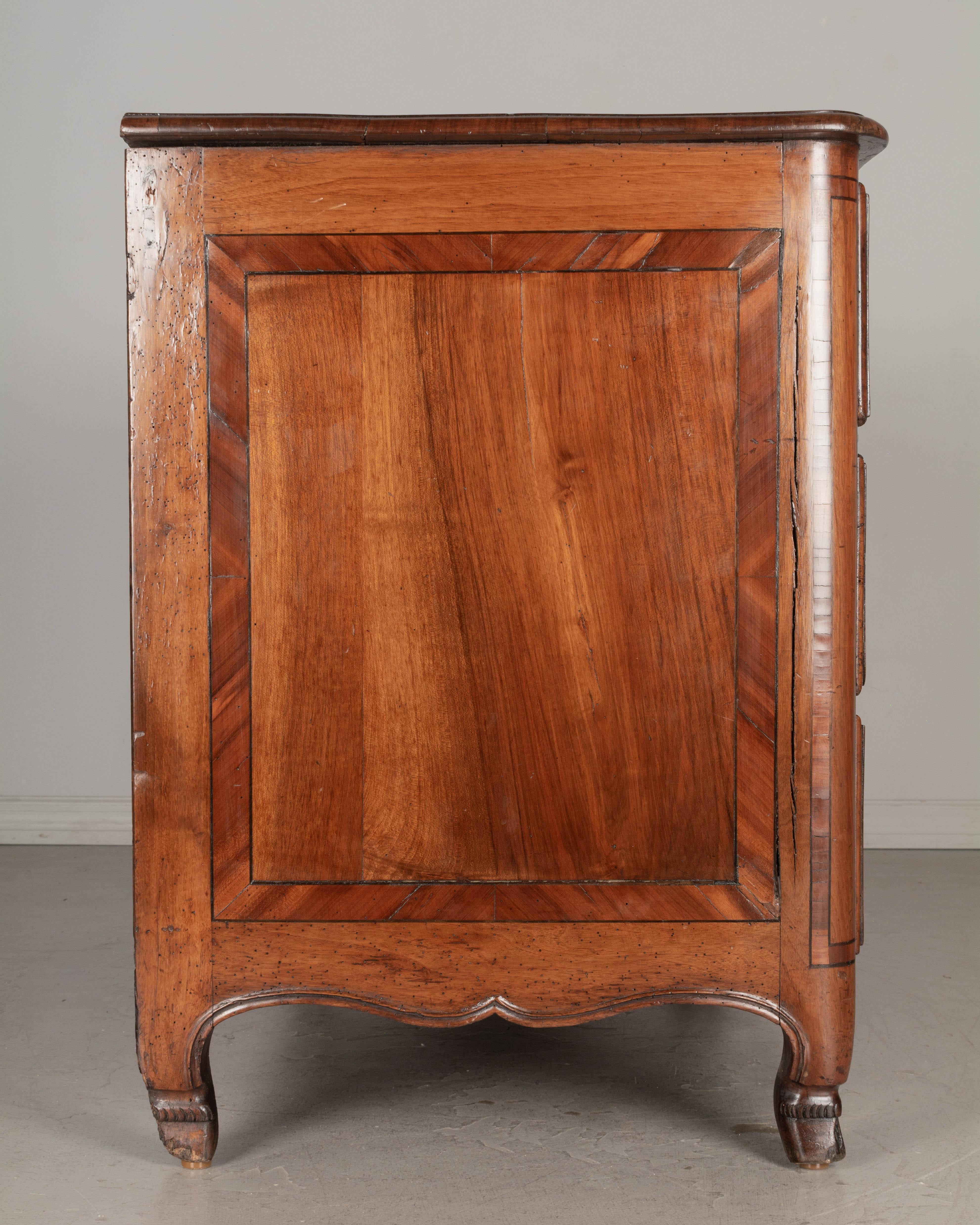 18th Century French Louis XIV Marquetry Commode For Sale 4