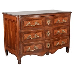 18th Century French Louis XIV Marquetry Commode