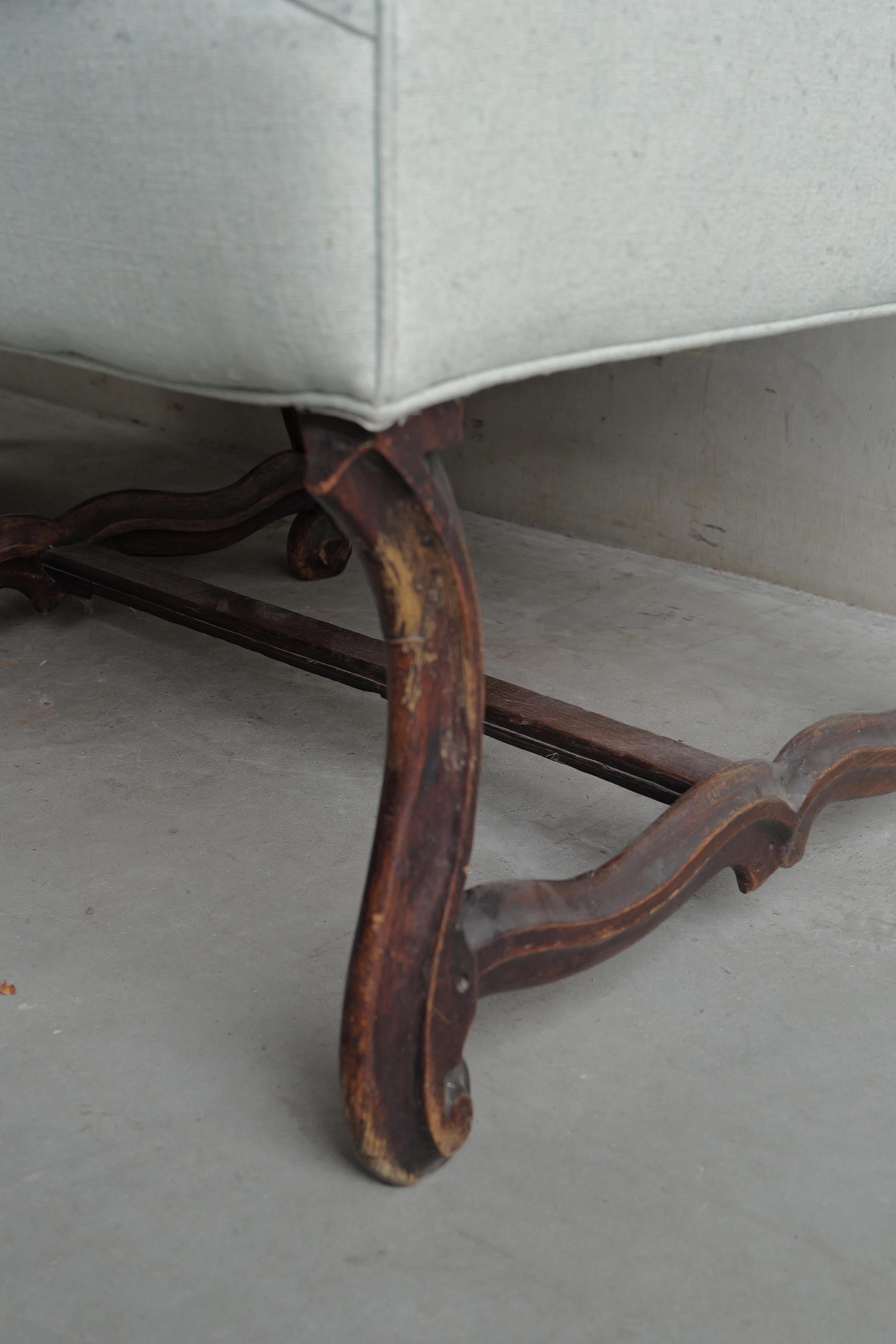 18th Century French Louis XIV-style Os De Mouton Sofa 1