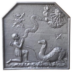 18th Century French Louis XIV 'The Sun' Fireback