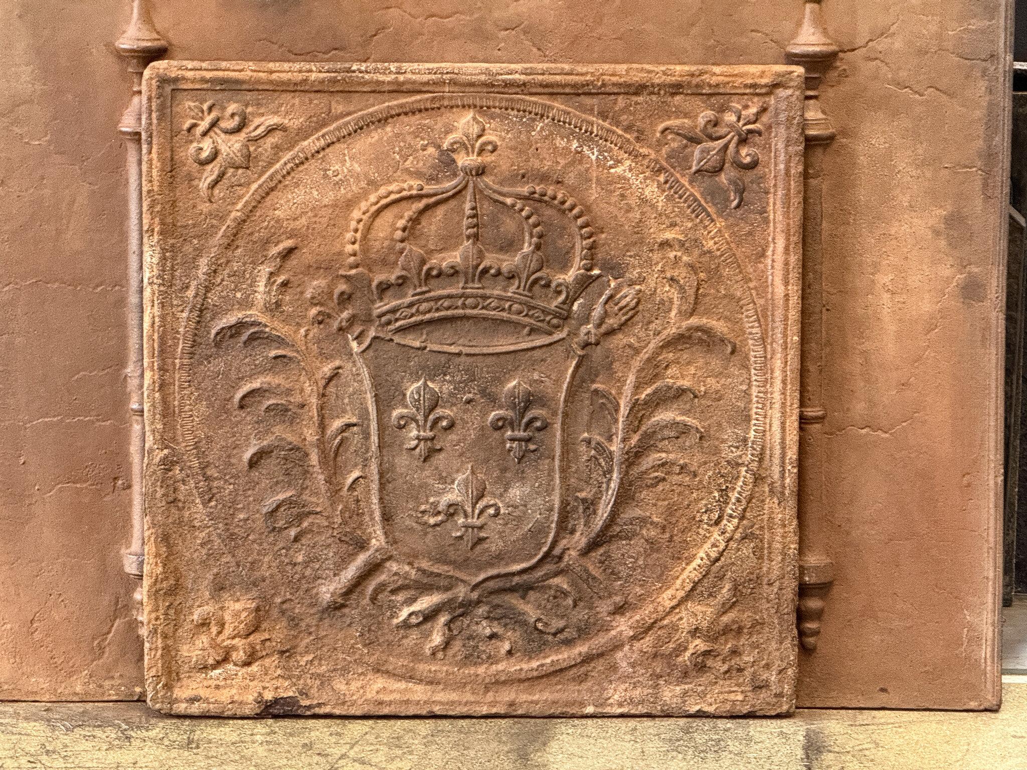 Parafuoco francese del XVIII secolo Luigi XV 