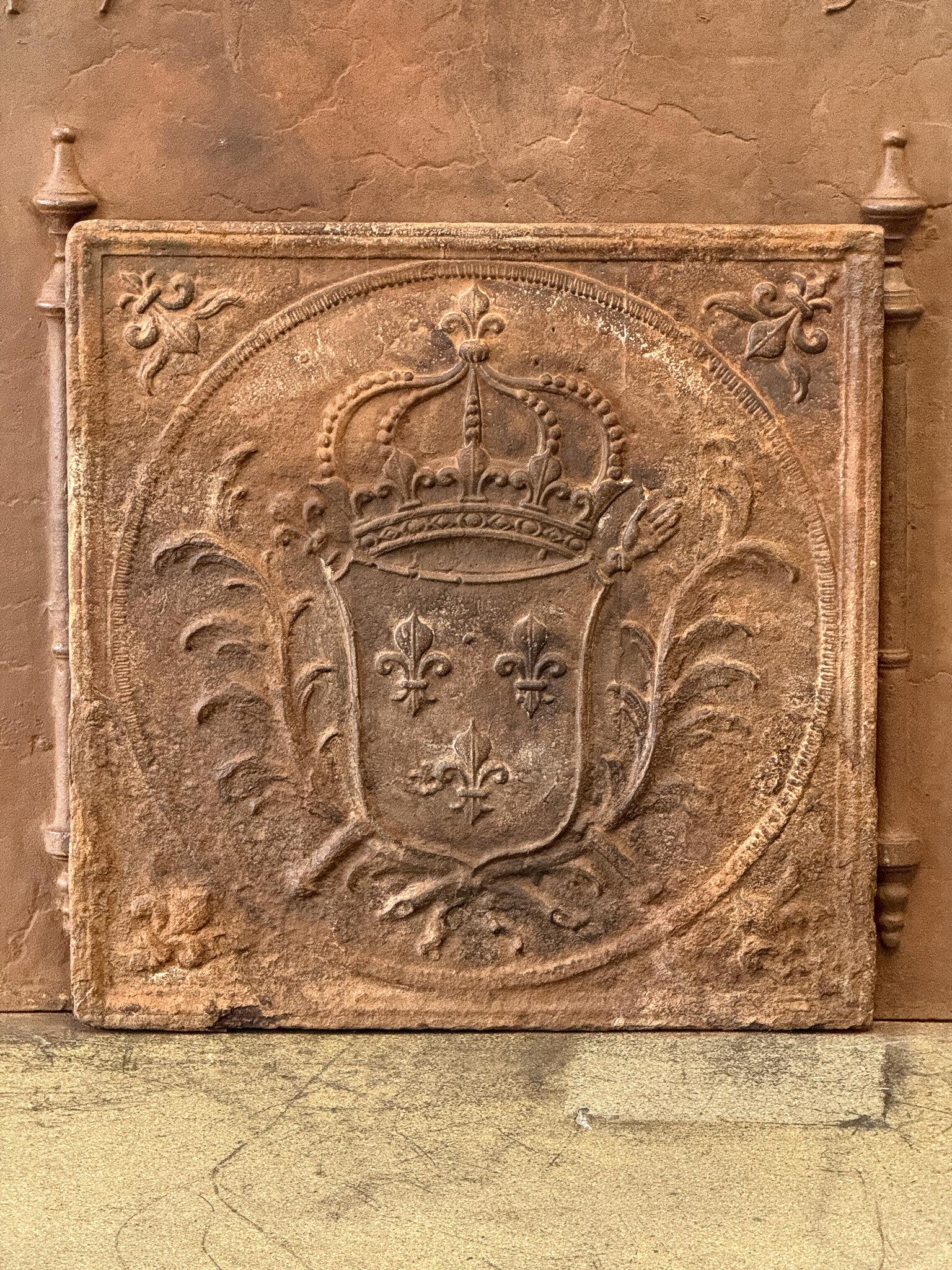 Parafuoco francese del XVIII secolo Luigi XV 