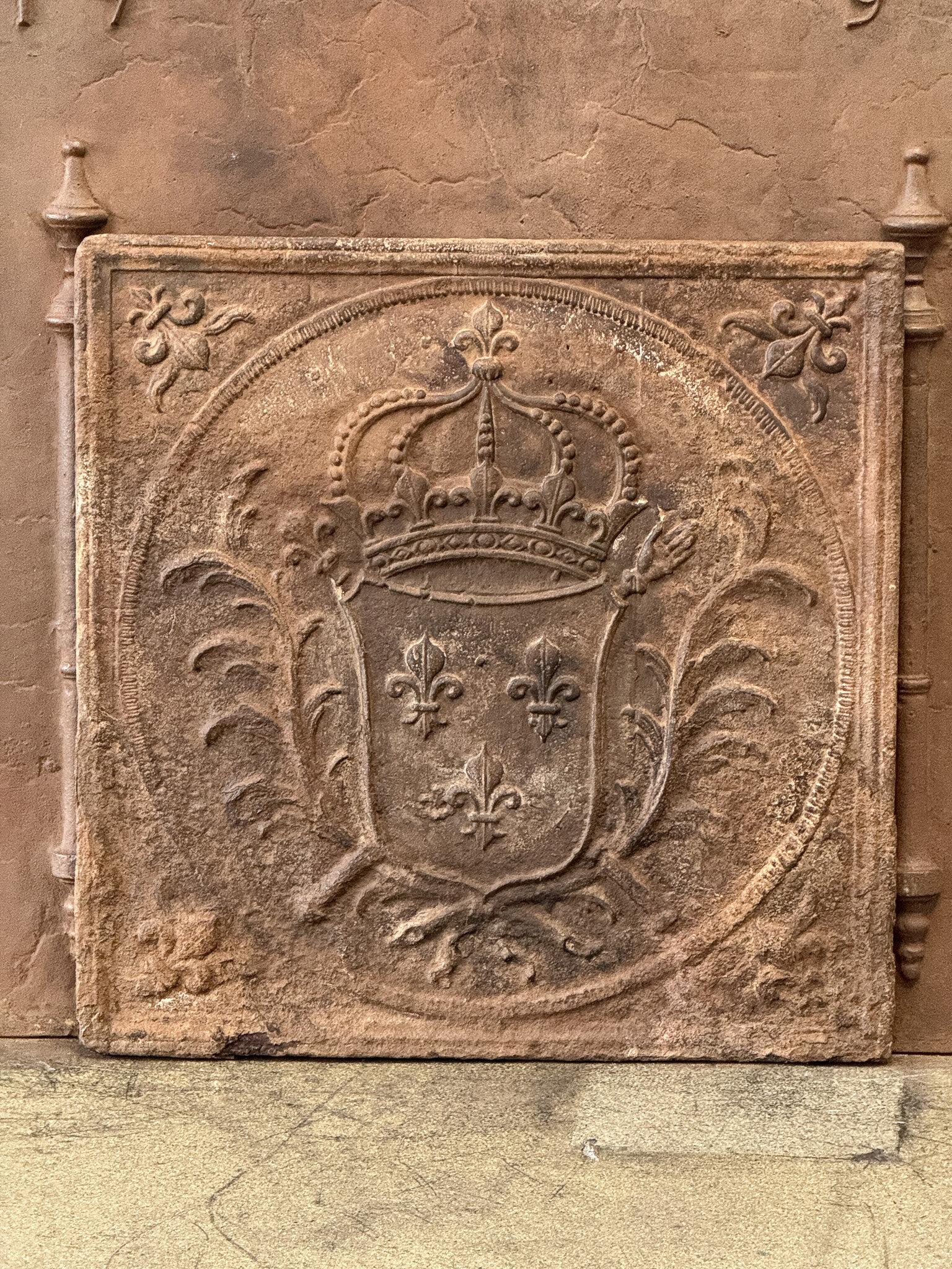Parafuoco francese del XVIII secolo Luigi XV 