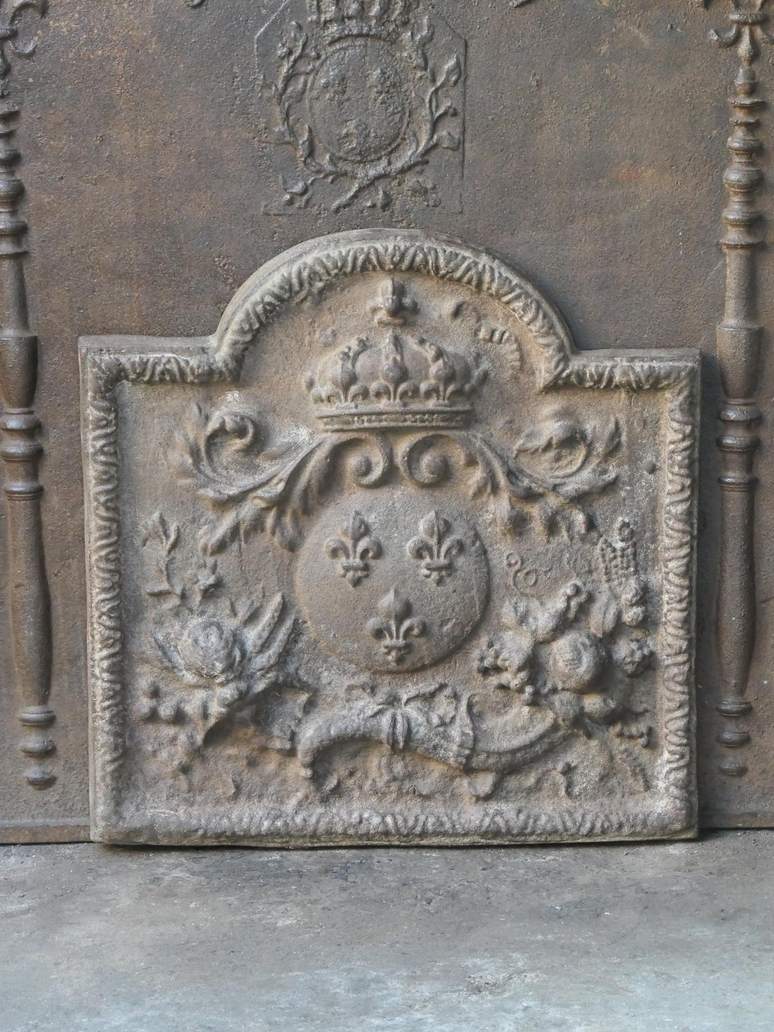 Francese Parafuoco francese del XVIII secolo Luigi XV 