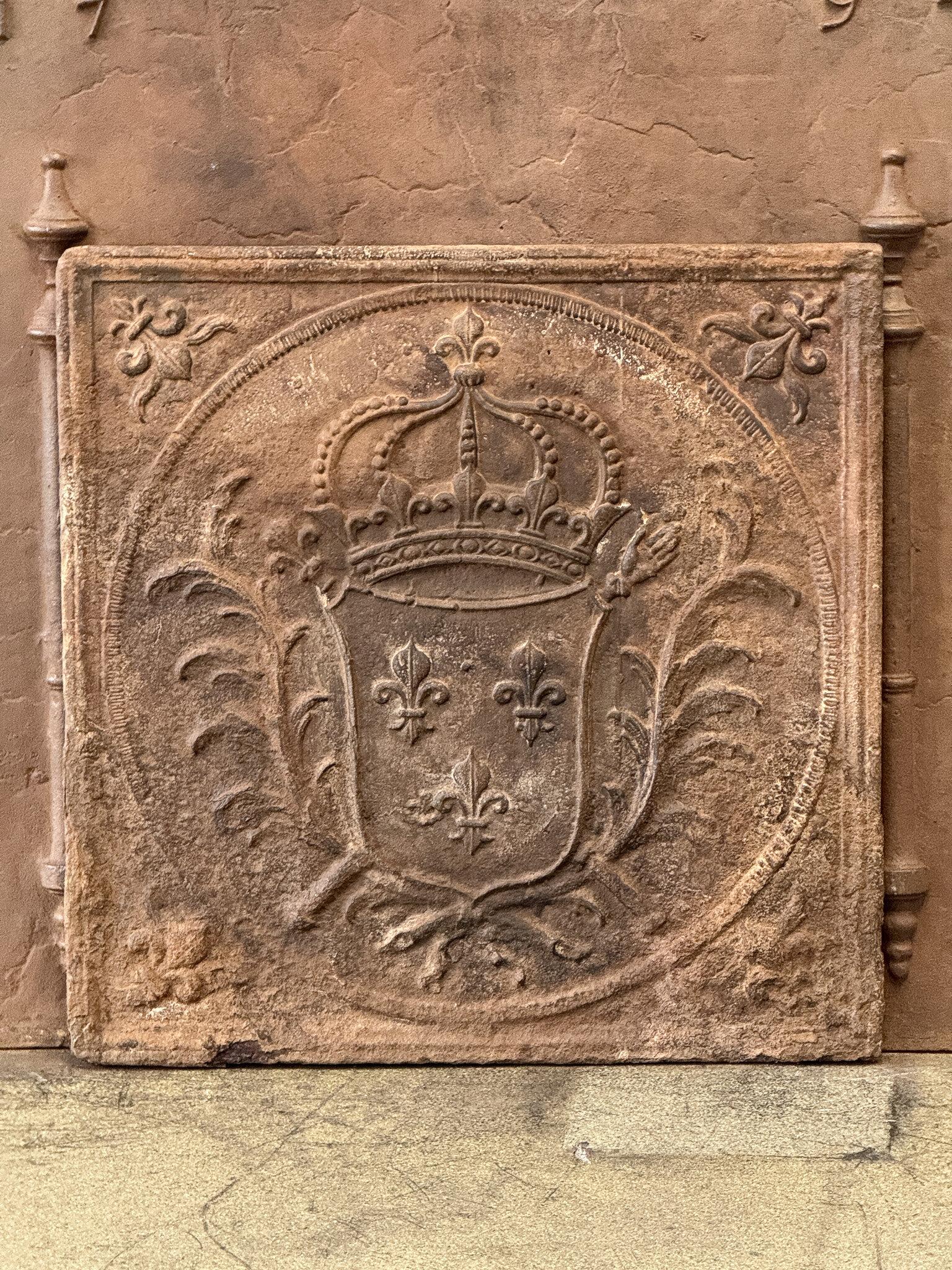 Calco Parafuoco francese del XVIII secolo Luigi XV 