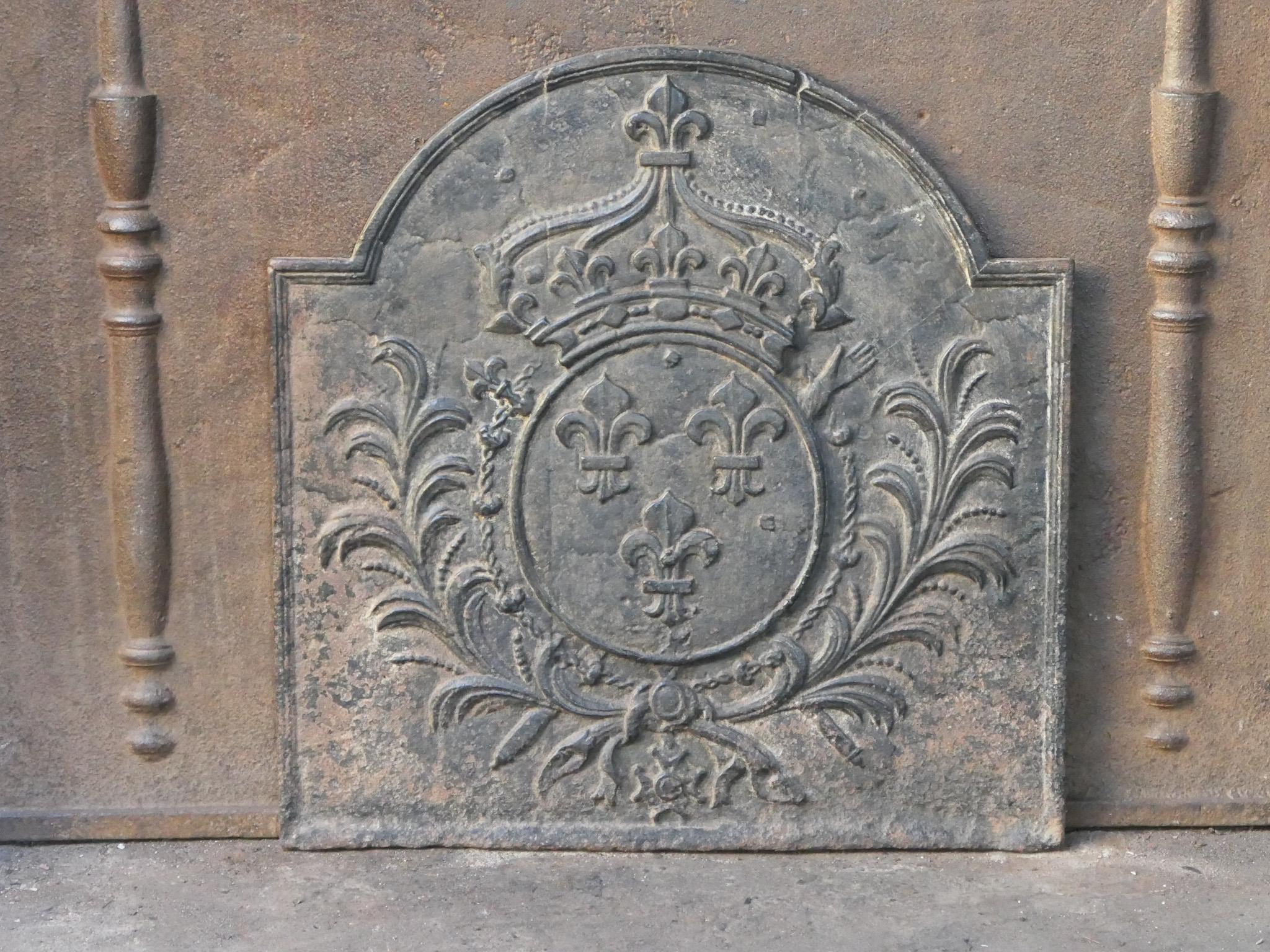 Fino al XVIII secolo Parafuoco francese del XVIII secolo Luigi XV 