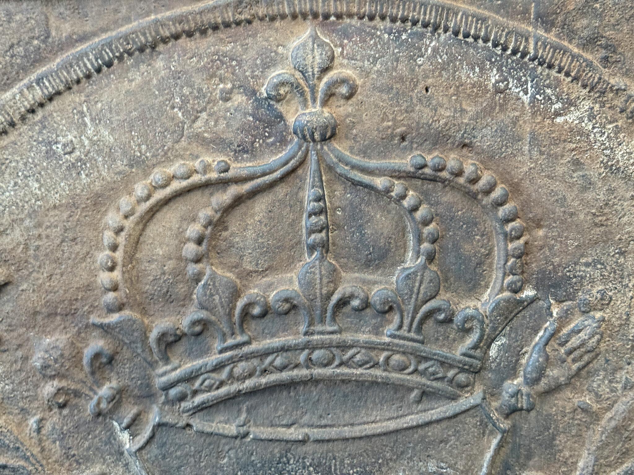 Parafuoco francese del XVIII secolo Luigi XV 