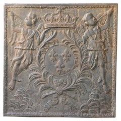 18th Century French Louis XV 'Arms of France' Fireback