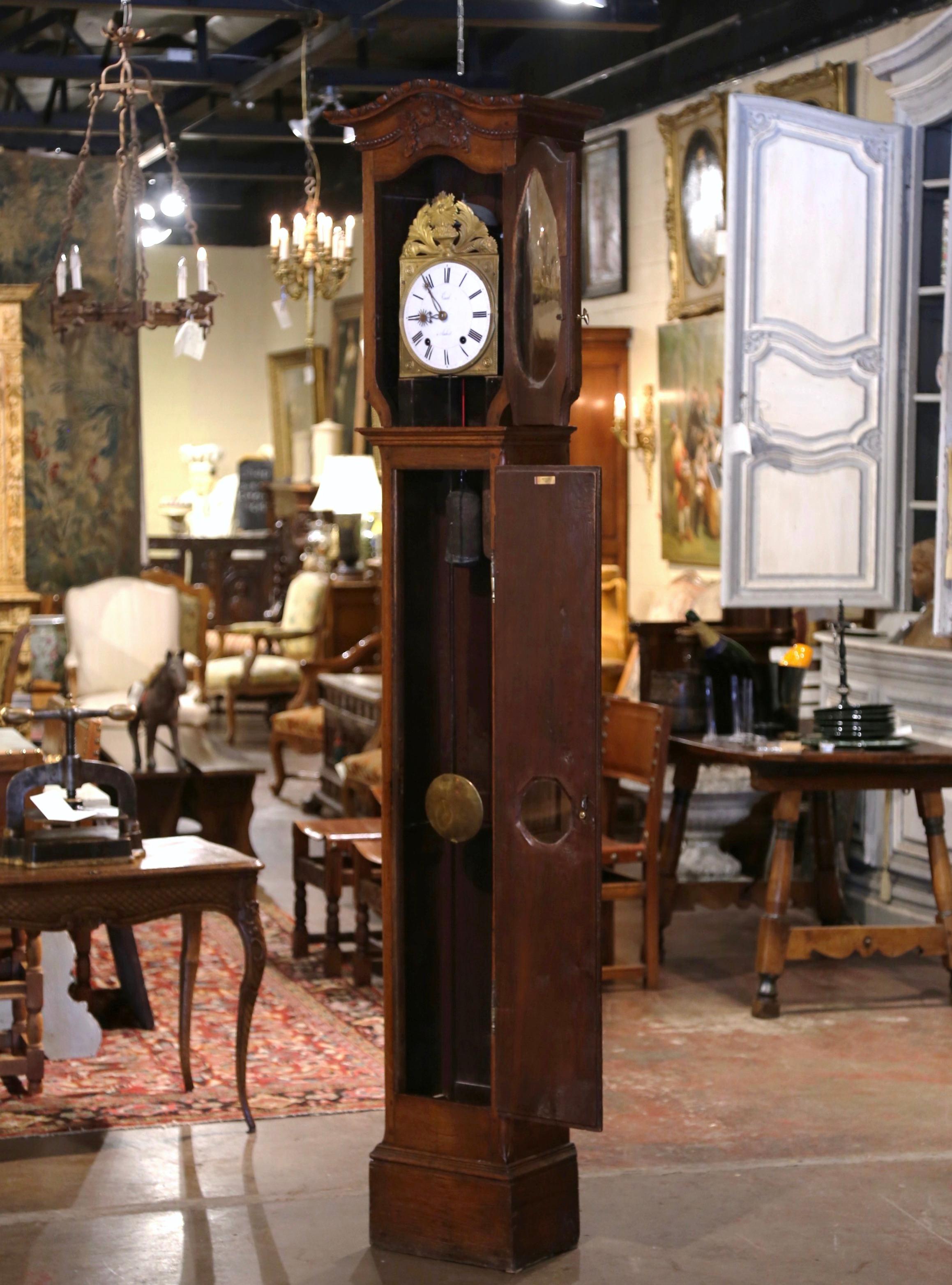 antique tall case clock